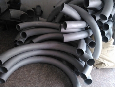 Stainless steel pipe bend